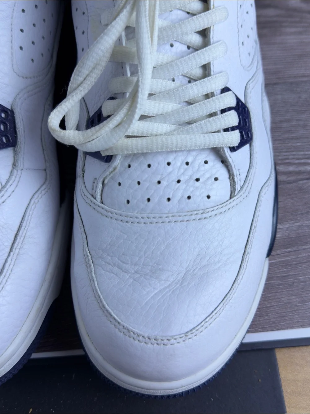 Nike Air Jordan 4 Retro Legend Blue Columbia 2015 Size 11 Used w/ OG Box
